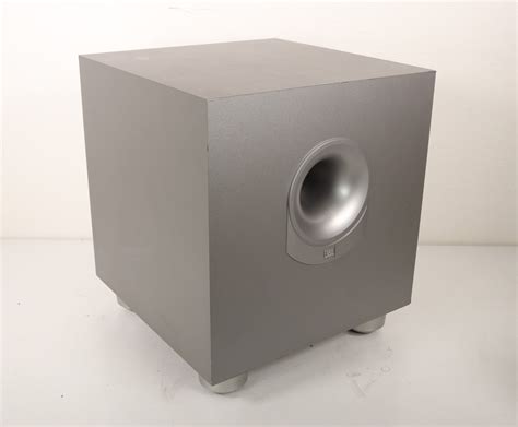 Jbl Sub145 8 Inch Powered Subwoofer Speaker System Grey