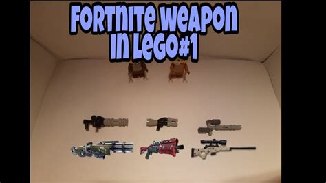 Фортнайт оружие в лего#1| Fortnite weapon in lego#1 - YouTube