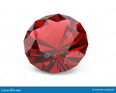 diamond ruby stock photo image  jewellery macro