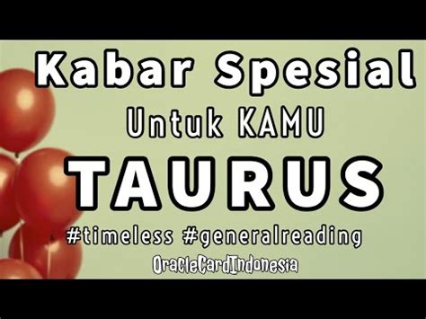 Taurus Kabar Spesial Yang Akan Kamu Dengar Dalam Waktu Dekat