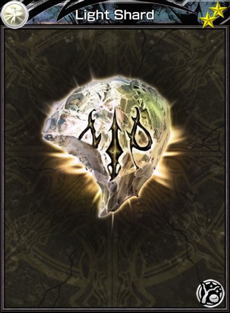 Light Shard (Card) - Mobius Final Fantasy Wiki