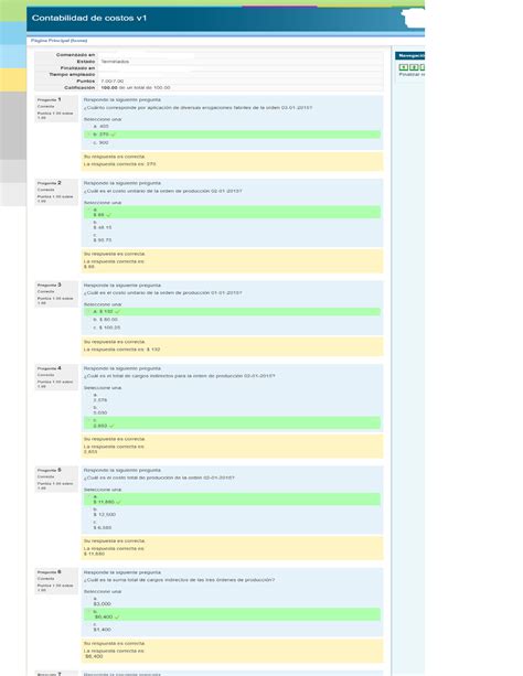 Examen Ordenes De Produccion Contabilidad De Costos Studocu