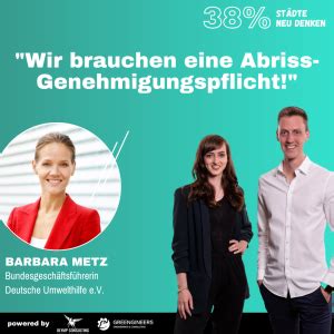 Barbara Metz Bundesgesch Ftsf Hrerin Der Deutschen Umwelthilfe E