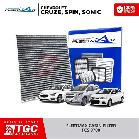 Fleetmax Cabin Filter Aircon Filter Chevrolet Cruze Orlando Spin