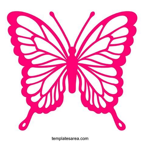 Butterfly Silhouette SVG Files for Crafts and Designs