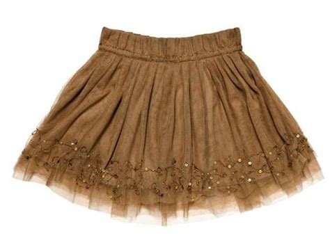 Jupe Brod E Tulle Beige Troizenfants Mode Fillette Looks Pour L