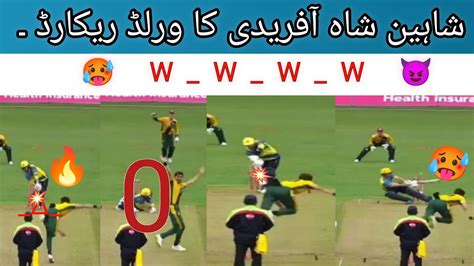 Shaheen Afridi Take Wickets In The First Over In T Blast Youtube