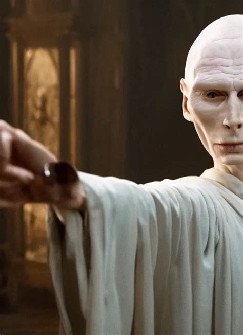 Film Still Of Tilda Swinton As Voldemort In Harry Stable Diffusion