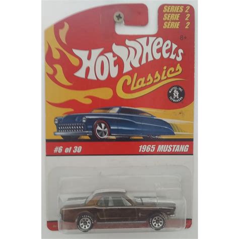 Hot Wheels Classic Mustang Marrom Shopee Brasil