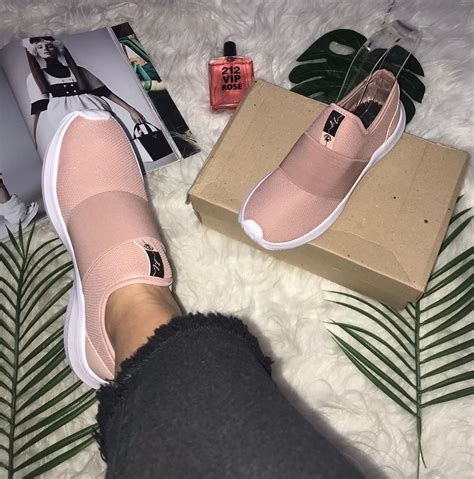 T Nis Feminino Casual Esportivo Male Vel Slip On Meia Sem Cadar O Nude T Nis Feminino