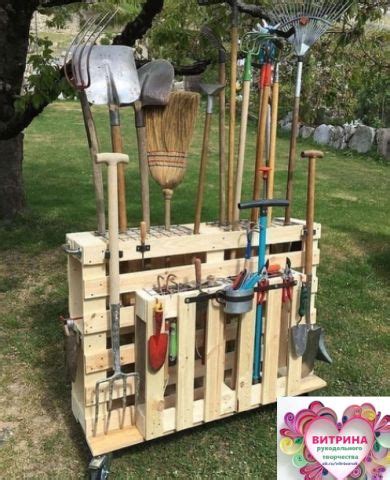 Витрина рукодельного творчества — Разное | OK.RU | Garden tool storage ...