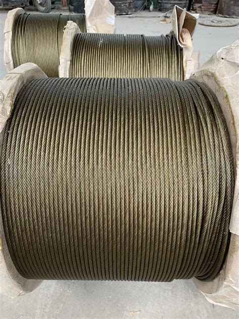 Ungalvanized Steel Wire Rope 8X19s FC 8 19s Iwrc Elevator Derricking