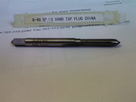 Gh High Speed Steel Plug Tap North Bay Cutting Tools