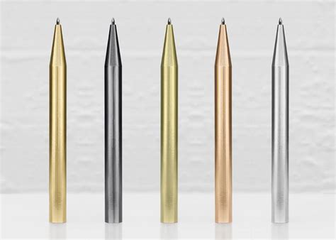 Minimalux Creates Opulent Ballpoint Pens From Precious Metals