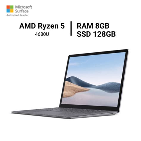 1[fullbox] Surface Laptop 4 Ryzen 5 8gb 128gb 17 390 000đ