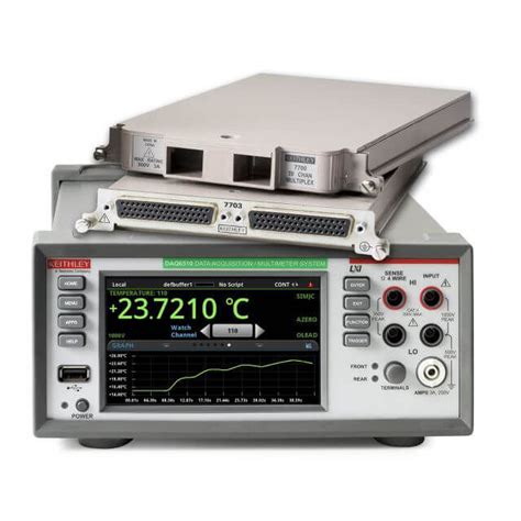 Multímetro digital DAQ6510 Keithley Instruments benchtop 1000 V