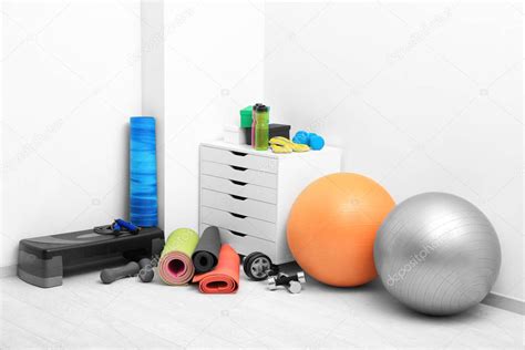 Different physiotherapy equipment — Stock Photo © belchonock #170710876