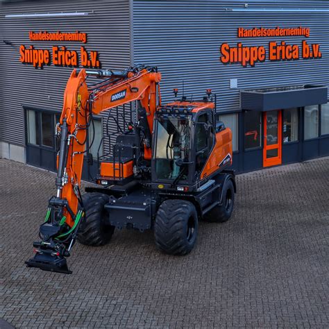 Afgeleverd Doosan Dx W Snippe Erica