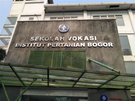 23 Program Studi (Prodi) Sekolah Vokasi Institut Pertanian Bogor