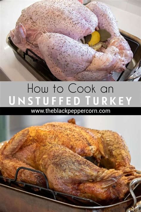 How To Cook A Turkey In An Oven The Black Peppercorn Instructions For How To Cook An