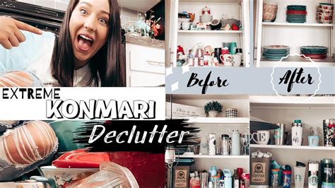 Extreme Kitchen Declutter Inspired By Marie Kondo Konmari Method