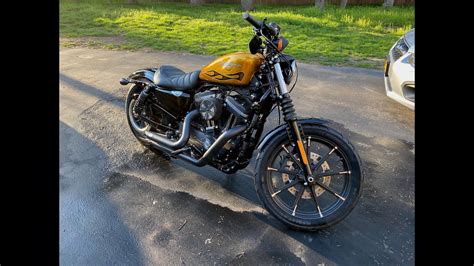 Harley Davidson Iron 883 Vance And Hines Short Shots Youtube