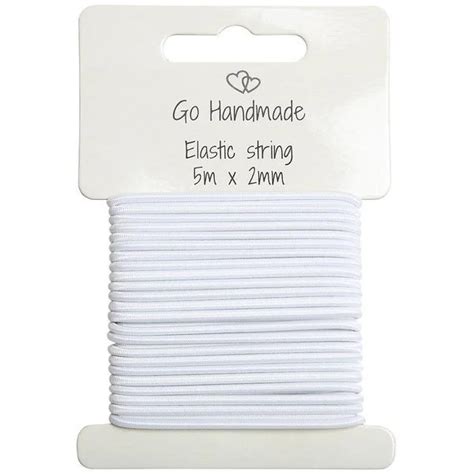 Go Handmade Elastiksnøre - Køb billigt her