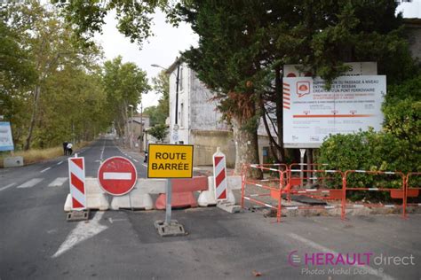 Agde Les Travaux De Suppression Du Passage Niveau N Commencent