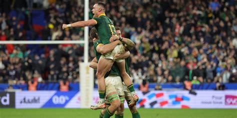 Rugby Springboks Campioni Del Mondo Per La Quarta Volta Battuti Gli