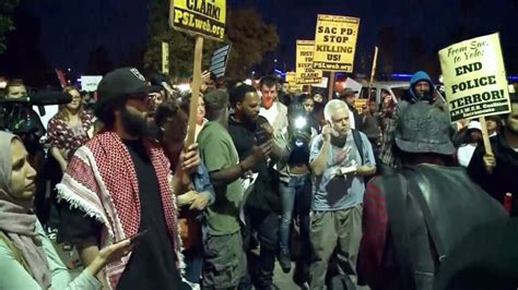 Stephon Clark Protester Hit By Police Suv In Sacramento Cbc News