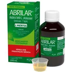 Para Que Serve O Abrilar - ABRILAR 7MG/ML XOROPE 200ML - FARMOQUIMICA