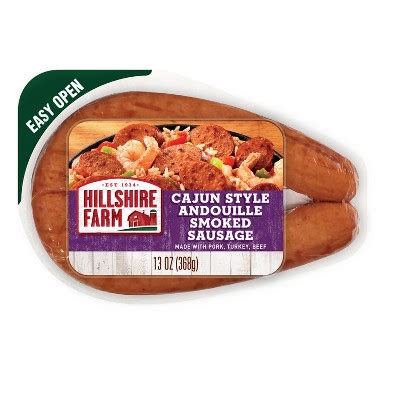 Hillshire Farm Cajun Style Andouille Smoked Sausage Oz Target