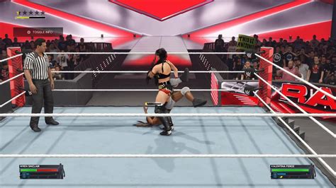 Wwe K Raw Wren Sinclair Vs Valentina Feroz Youtube