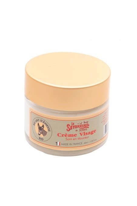 CREME POUR LE VISAGE AU LAIT D ANESSE BIO SAVONNERIE DE NYONS Couches