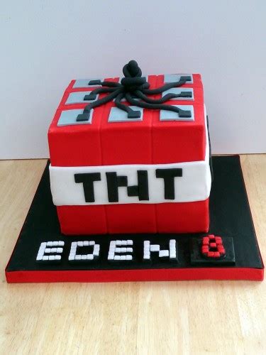 Minecraft Tnt Novelty Birthday Cake Susie S Cakes