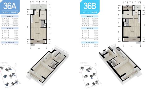 양주 옥정지구 행복주택 전용면적 21㎡·26㎡·36㎡형 평면도 Dyurwitcherrys Itἄλφα