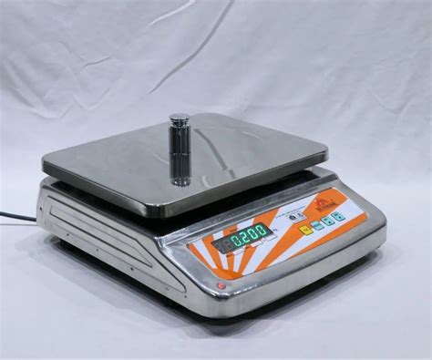 30Kg SS Table Top Scale At Rs 3500 Table Top Weighing Scale In