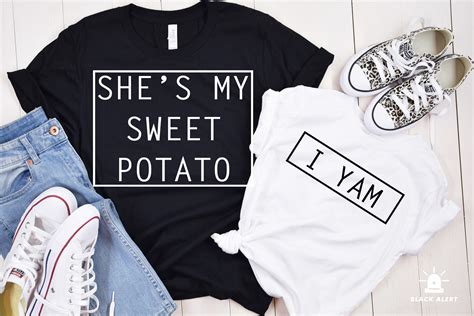 Shes My Sweet Potato I Yam Thanksgiving Graphic By Black Alert