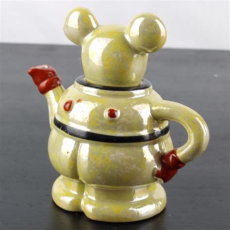 Antique Mickey Mouse Teapot By Walt Disney