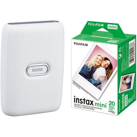 FUJIFILM INSTAX Mini Link Smartphone Printer Ash White With