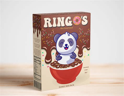 Ringo S Cereal Box Design Behance