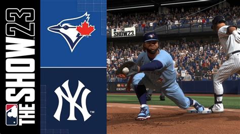 Blue Jays Vs Yankees Game Mlb The Show Ps Fps Youtube