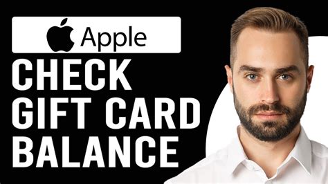 How To Check Apple Gift Card Balance How Can I Check My Apple Gift