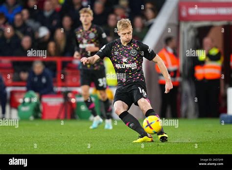 Ben Mee Of Brentford In Action During The Premier League Match Between