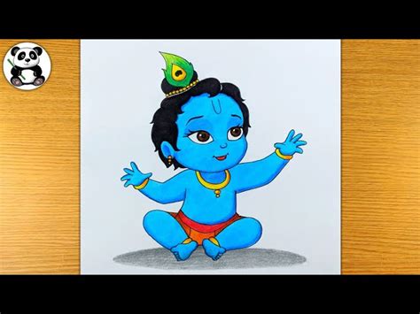 Lord Krishna Drawing Tutorial How To Draw Lord Krishna Step, 44% OFF