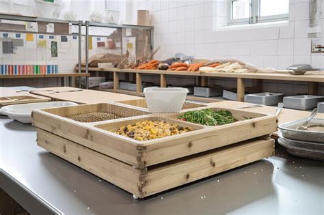 Zero Waste School Cafeteria with Composting Food Scraps and Reusable ...