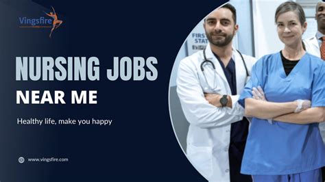 Finding best Nursing jobs near me - Vingsfire