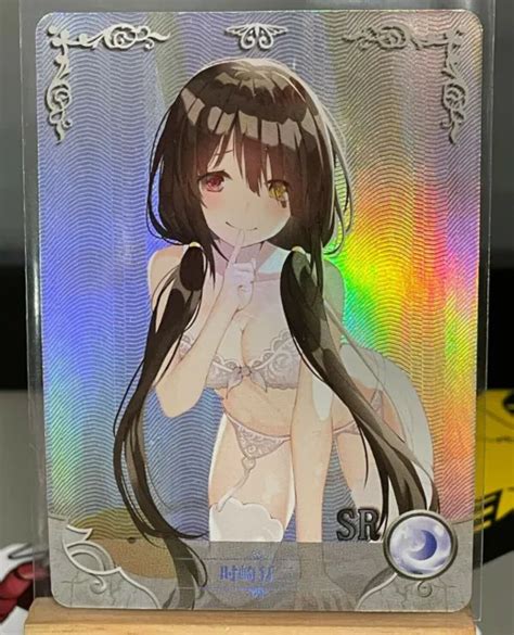 Kurumi Tokisaki Date A Live Carte Sr Goddess Story Anime Waifu Holo