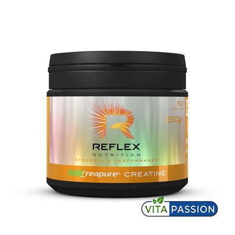 Reflex Creapure Creatine 250 500g Vitapassion