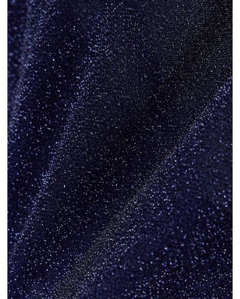 Oséree Lumière Rose Appliquéd Metallic Bikini in Blue Lyst